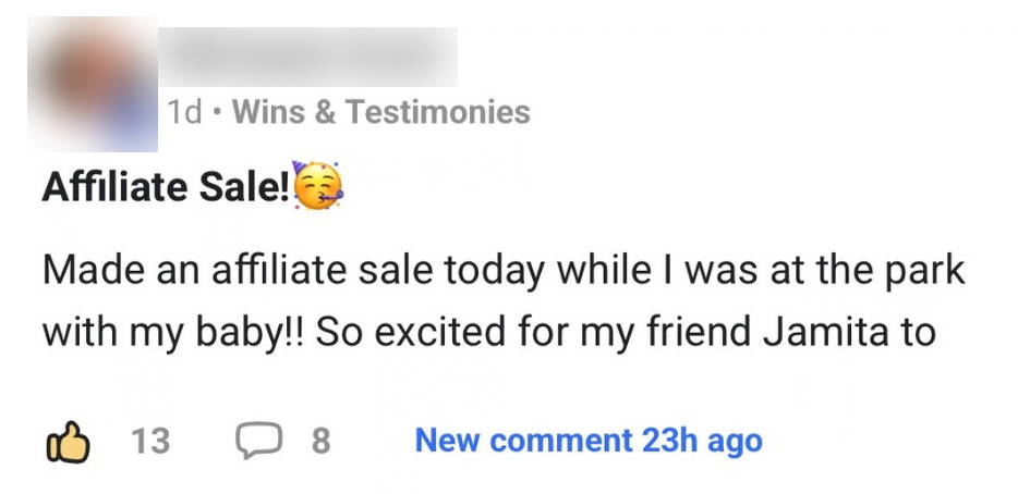 Member win screenshot